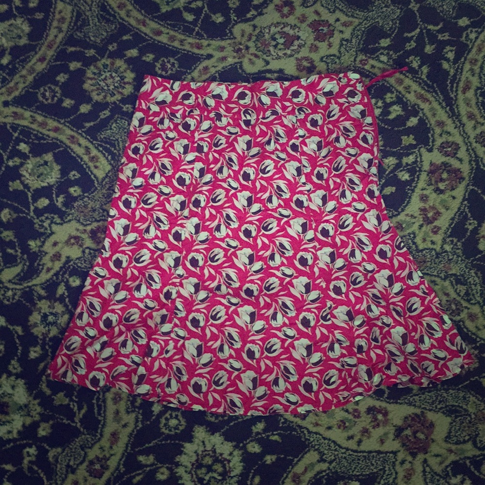 Pink skirt